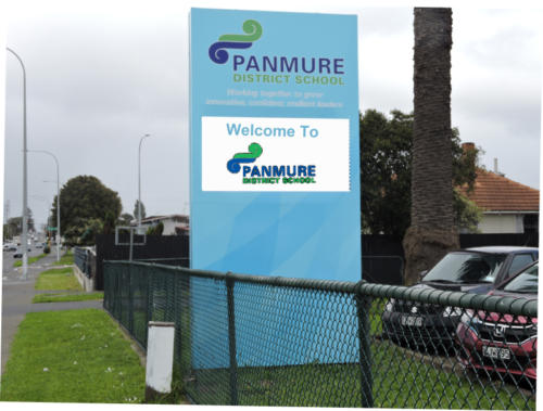 Electronic Digital LED Sign at Panmure DS
